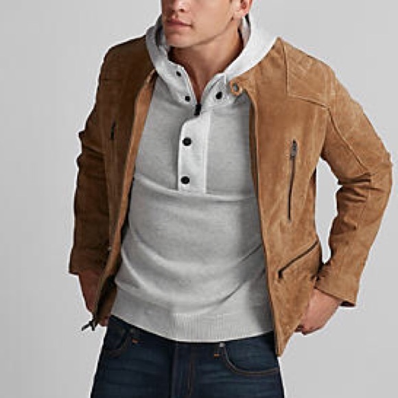 express mens suede jacket
